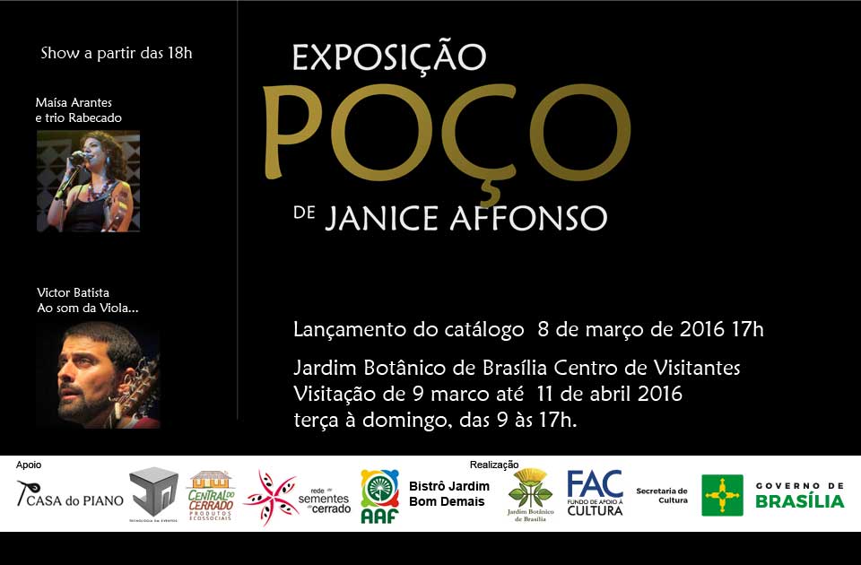 Exposição Poço Jardim Botanico